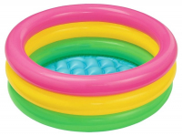 Детский бассейн Intex Sunset Glow Baby Three Ring 57402