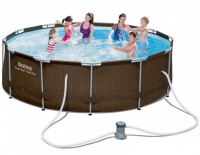 Каркасный бассейн Bestway 58383 Ротанг